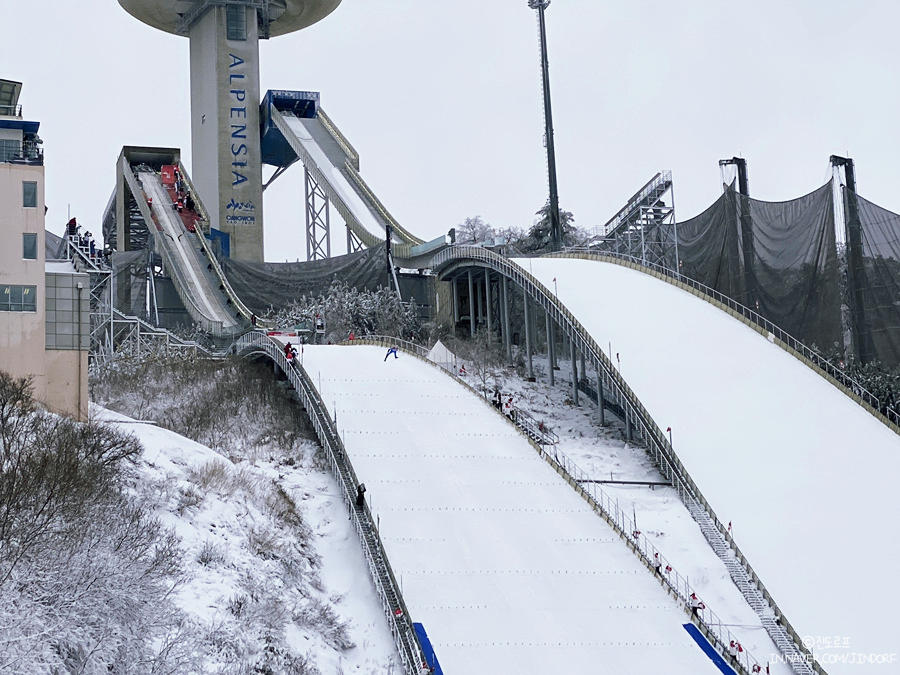 강원도 겨울여행 2024 강원동계청소년올림픽 스키점프 직관 평창여행코스 추천