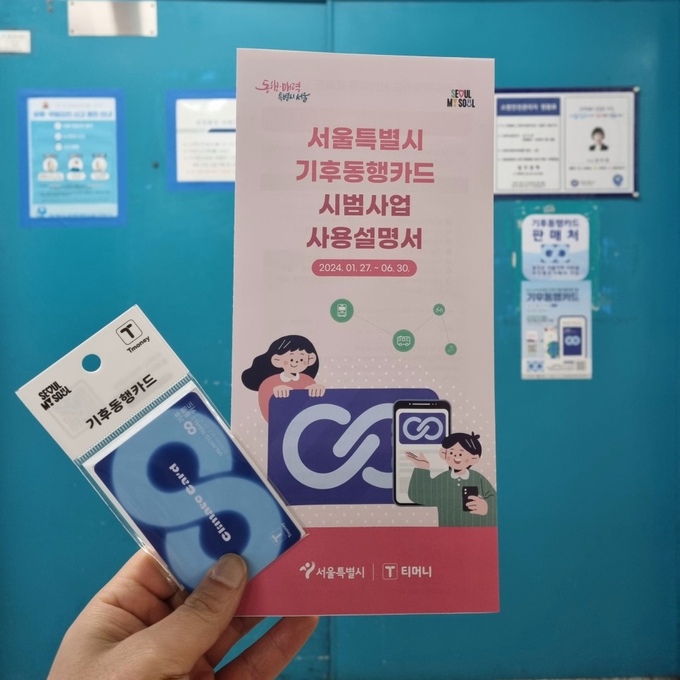 기후동행카드 사용방법 가격 요금 정리 서울 무제한 대중교통 알뜰교통카드