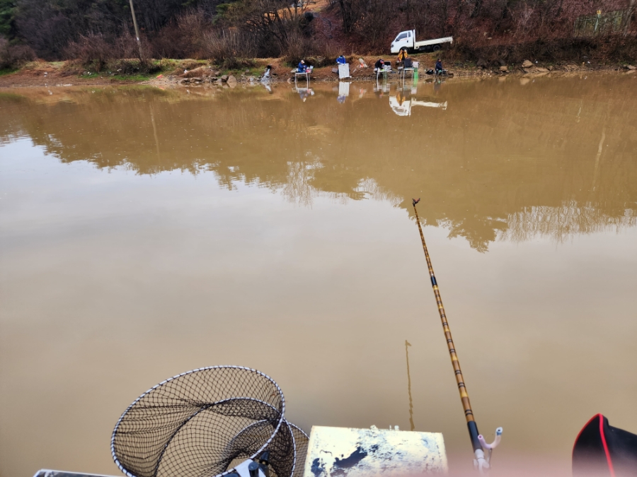 겨울 떡붕어낚시 조행