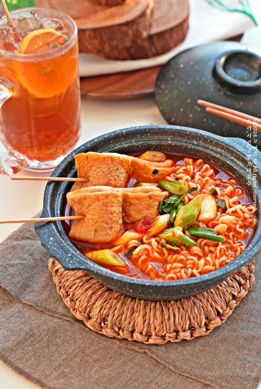 해장라면 맵탱 마늘조개라면 맛있게 끓이는법