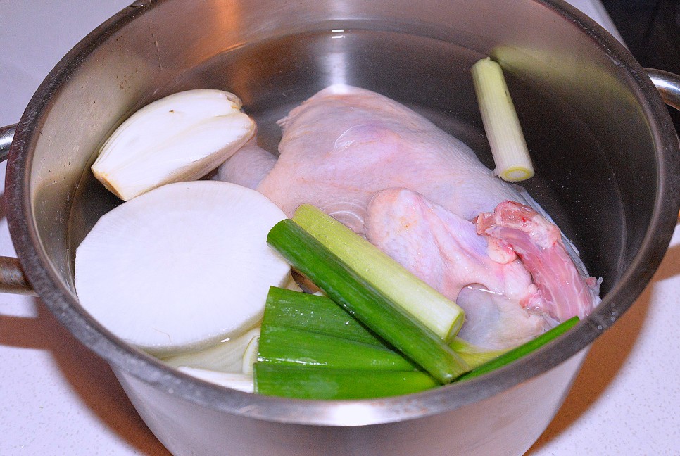 찹쌀 닭죽 끓이는법 닭죽 레시피 만들기 표고버섯 닭죽 끓이기 찹쌀죽 죽종류