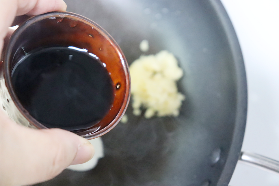 떡국떡 궁중떡볶이 황금레시피 소스 양념 안매운 간장떡볶이 레시피 만들기
