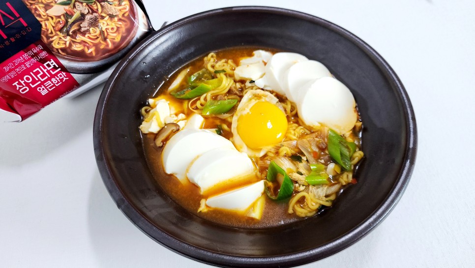 맛있는라면 순두부라면 끓이는법