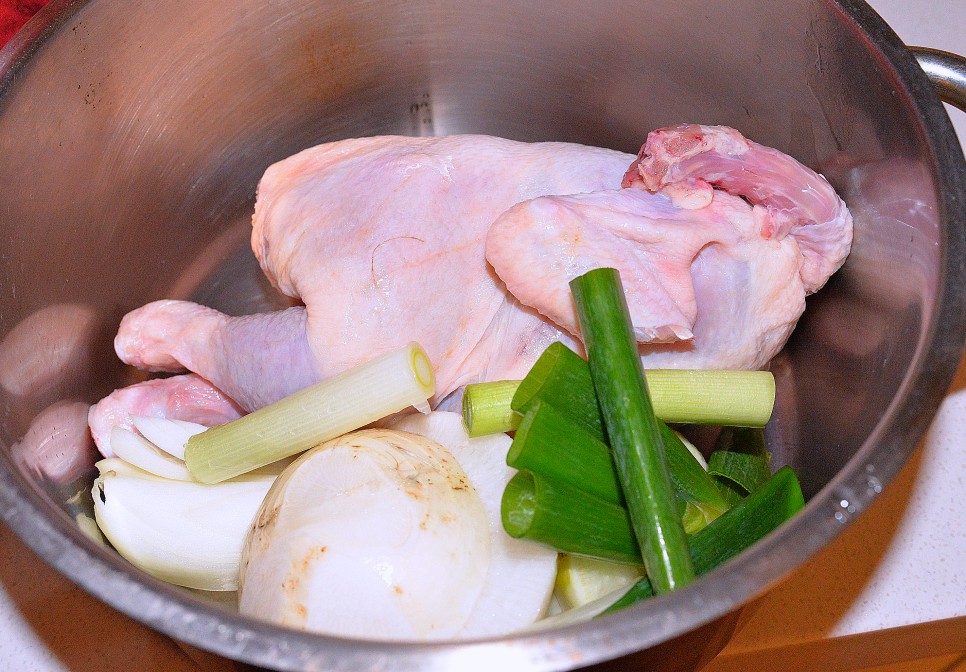 찹쌀 닭죽 끓이는법 닭죽 레시피 만들기 표고버섯 닭죽 끓이기 찹쌀죽 죽종류