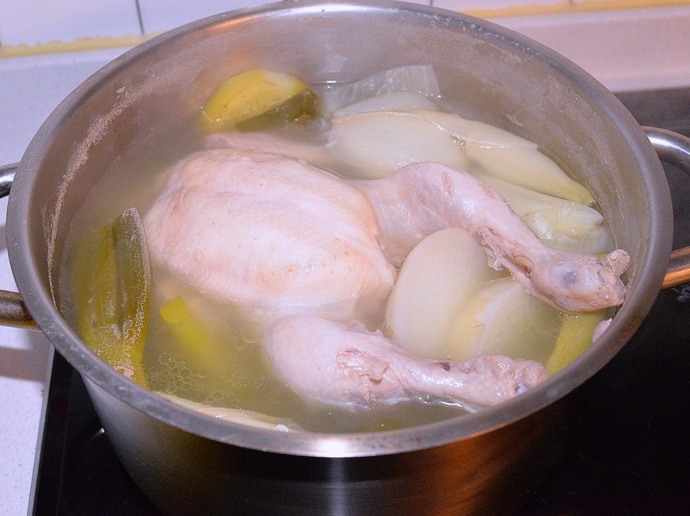 찹쌀 닭죽 끓이는법 닭죽 레시피 만들기 표고버섯 닭죽 끓이기 찹쌀죽 죽종류