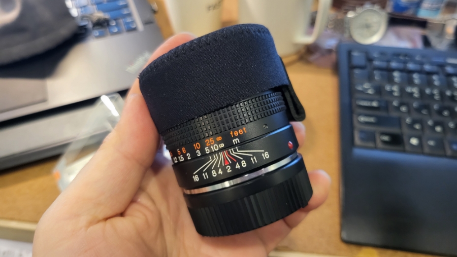 라이카 바디에 맞는 코니카 헥사논 50mm f2 필터 끼우기~