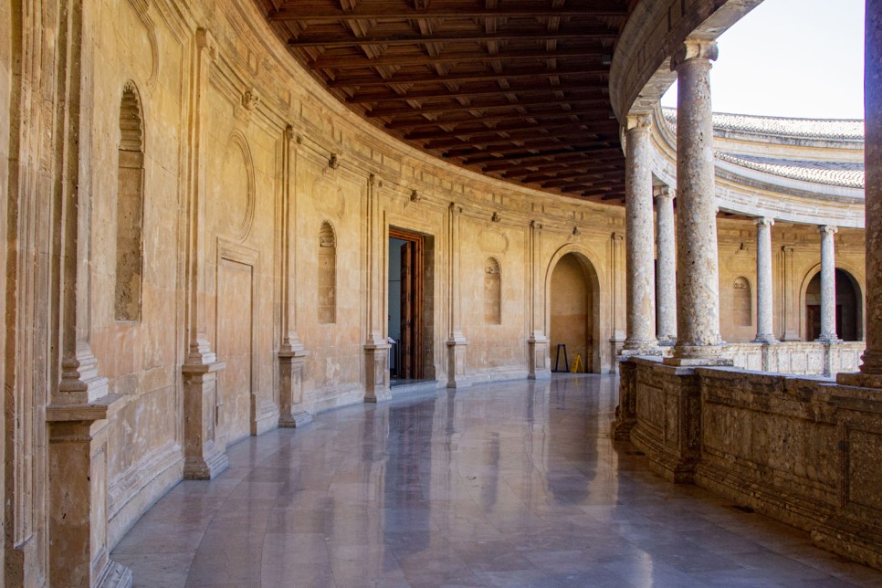 알람브라 궁전 - 2 : 카를로스 5세 궁전 : 남유럽 일주 - 18