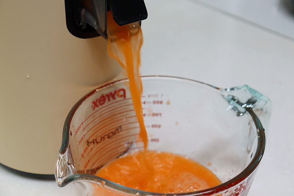 CCA주스 만들기 사과당근주스 만들기 디톡주스 해독주스 아침 양배추사과주스 만들기