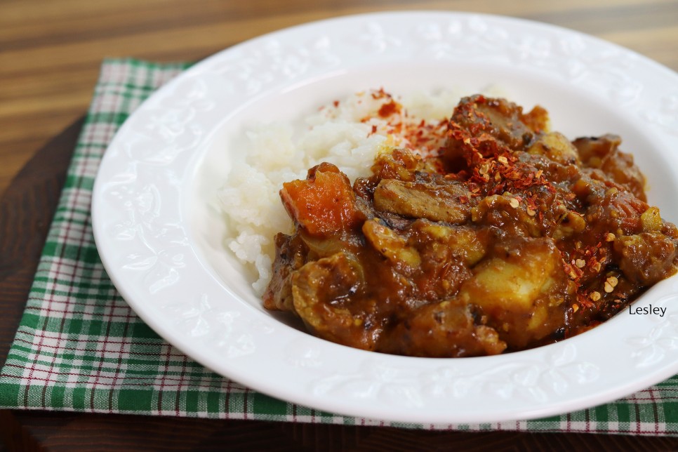 이정현 무수분카레 밥솥 카레 맛있게 만드는법 재료 돼지고기 카레 만드는법