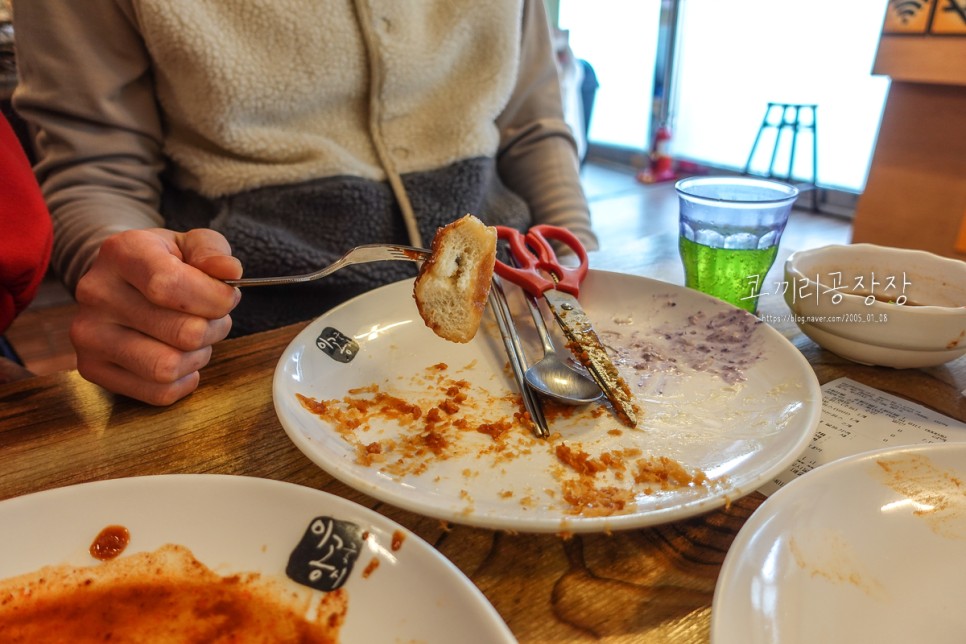 포천 돈까스 맛집 가족여행하면서 들러 본 이공국시 무한리필 후기