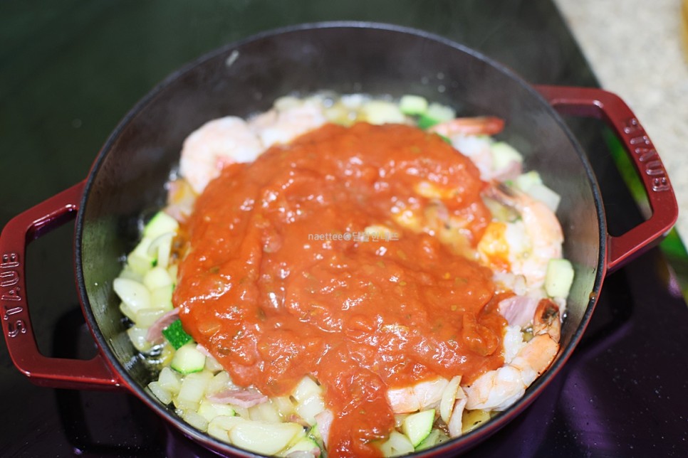 에그인헬 간단 레시피 샥슈카 만들기 토마토소스 요리