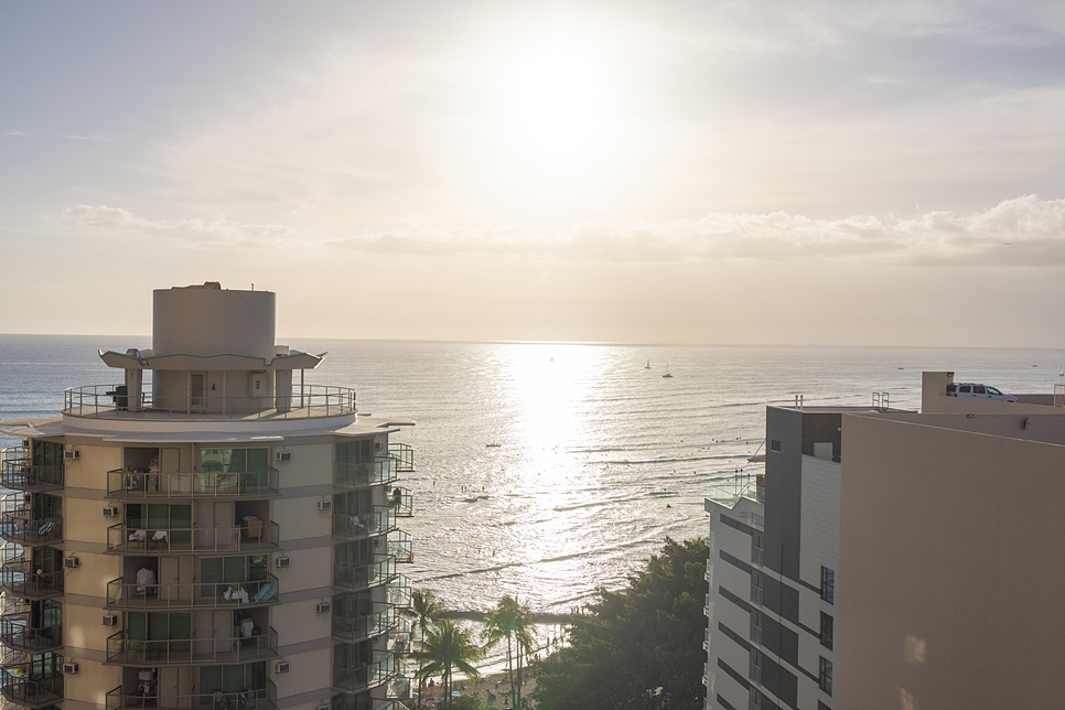 하와이 호텔 숙소 가성비 추천 와이키키 리조트 호텔 비치 1분 위치