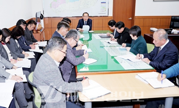 강병삼 제주시장, “제설장비, 도로열선 점검 등 대설 후속조치 나서야”