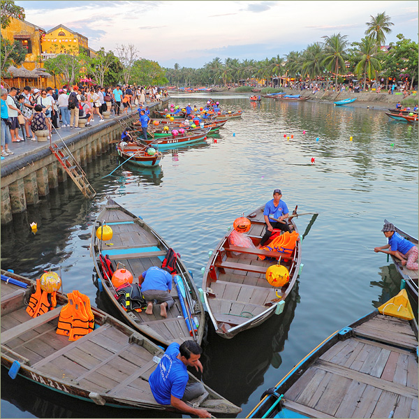 베트남 호이안 여행 올드타운 호이안 소원배 가격