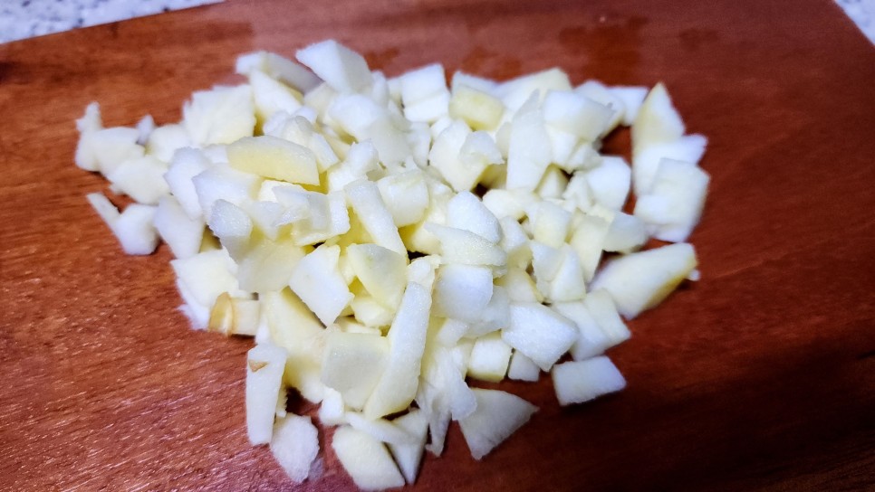 백종원 사과잼 레시피 사과조림 또띠아고르곤졸라피자 만들기 사과쨈 만드는법