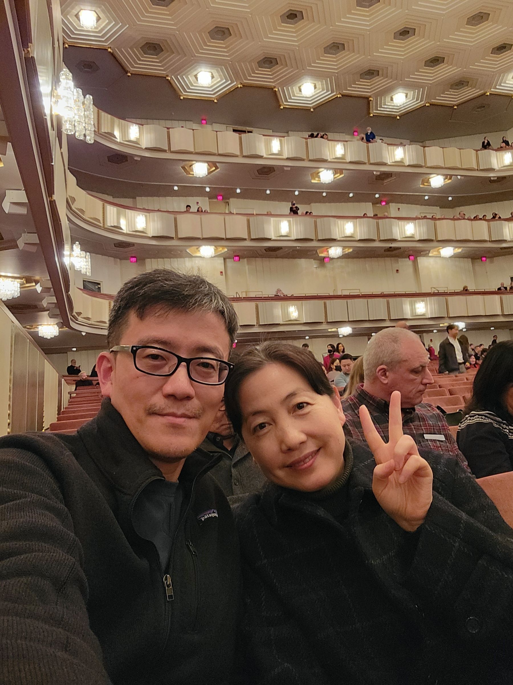 피아니스트 조성진(Seong-Jin Cho)과 국립 오케스트라의 협연을 케네디센터(Kennedy Center)에서 관람