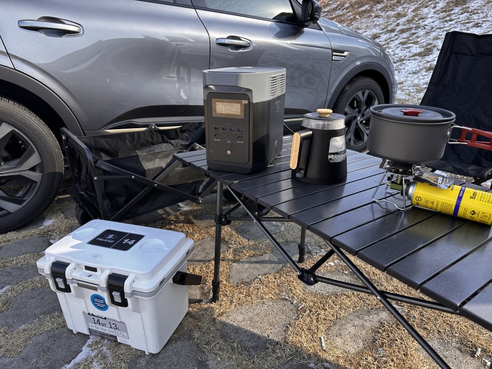 캠핑카 & 차박 필수품 에코플로우 파워뱅크 델타2 배터리팩 전기차 부럽지 않은 차량용 보조배터리