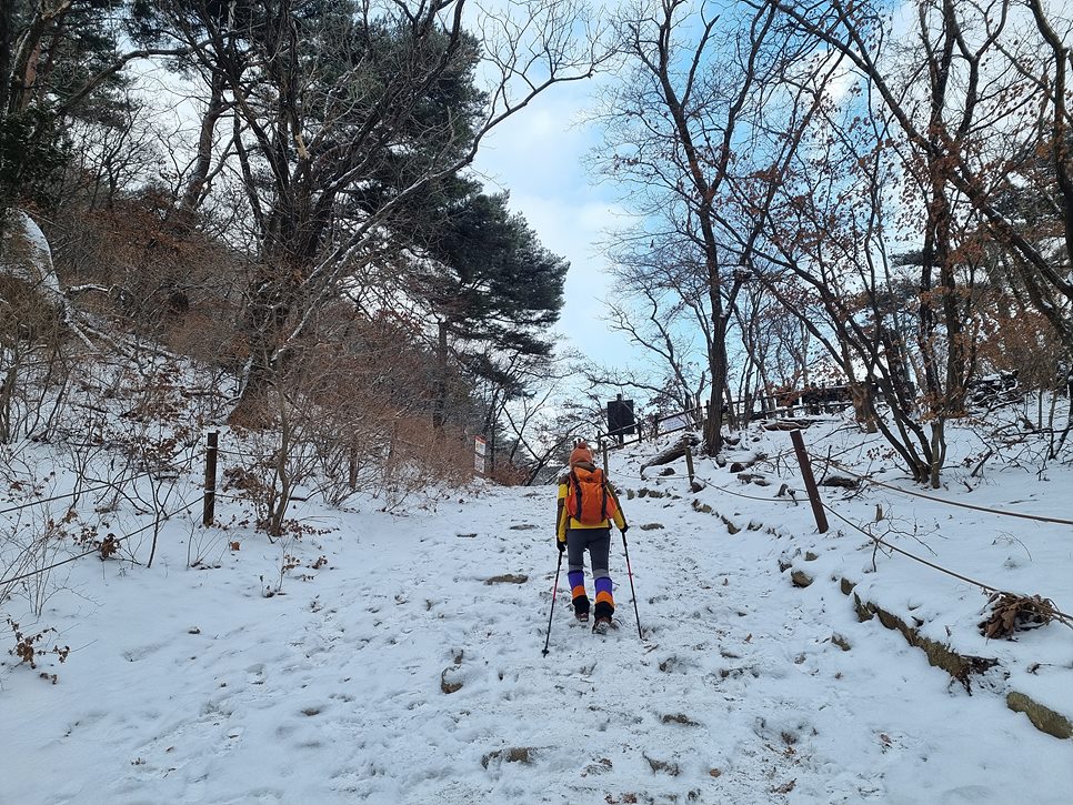 [북한산국립공원] 북한산, 그림 같은 화이트 크리스마스를 즐기다