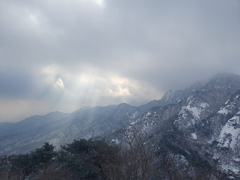 [북한산국립공원] 북한산, 그림 같은 화이트 크리스마스를 즐기다