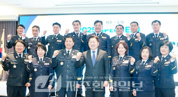 “의용소방대, 제주 안전 책임지는 든든한 수호자”..2024년 의용소방대 신년인사