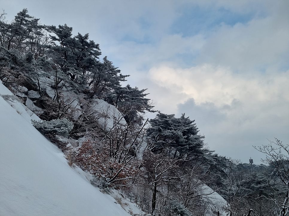 [북한산국립공원] 북한산, 그림 같은 화이트 크리스마스를 즐기다