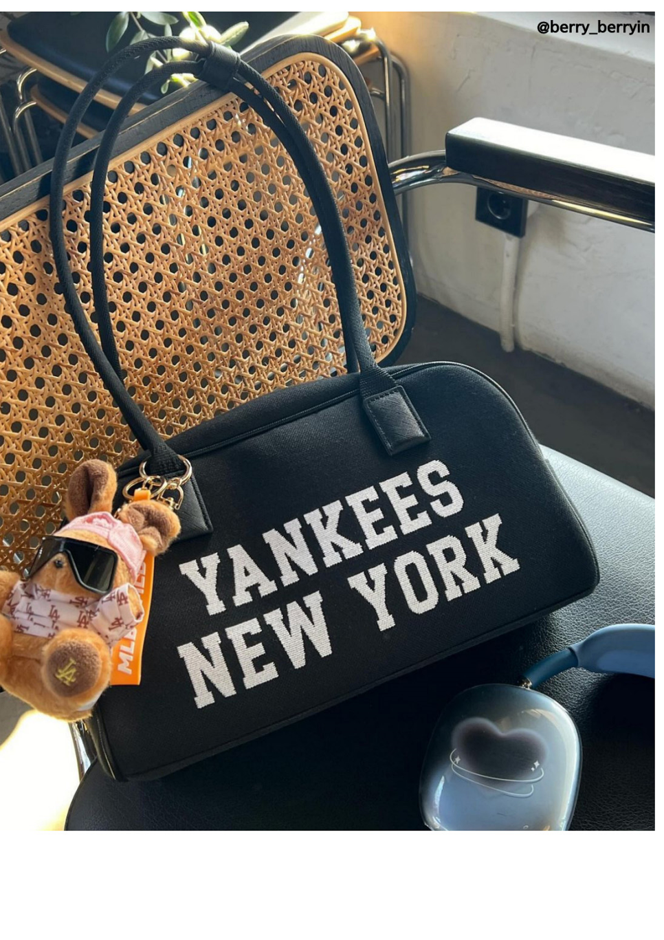 여성 토트백 MLB 숄더백 스포티브한 보부상 가방