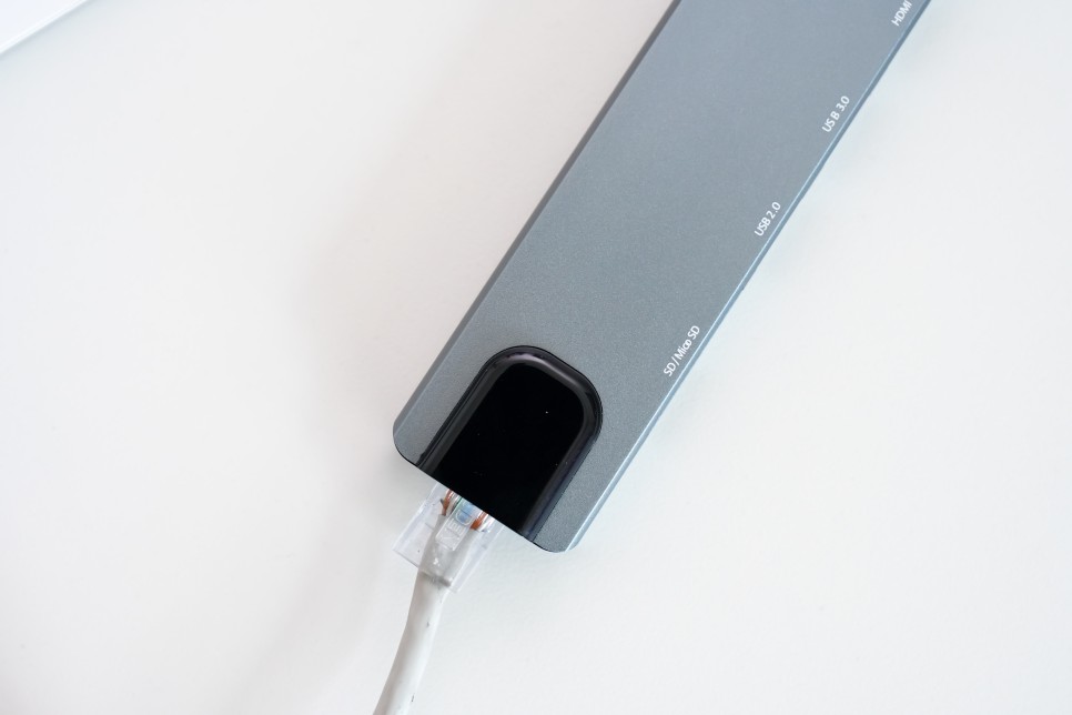 맥북 C타입 USB 허브 찾는다면 모락 프로토 HDMI 유선 랜카드까지 멀티 포지션