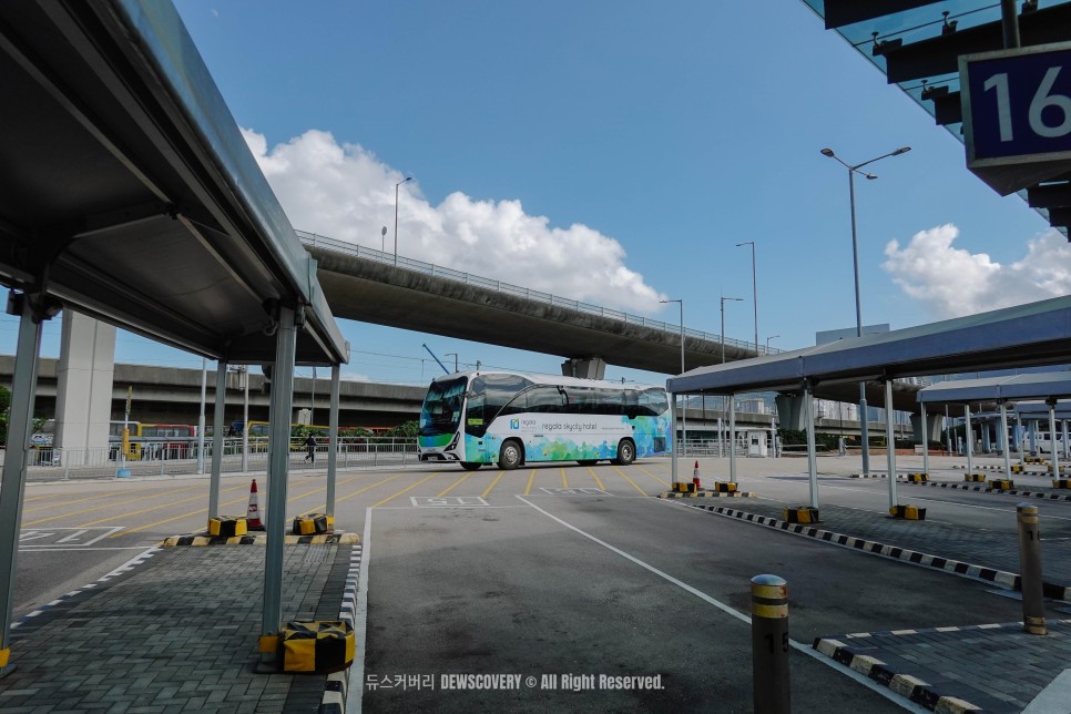 홍콩 공항 근처 호텔 레갈라 스카이시티 후기, 셔틀버스