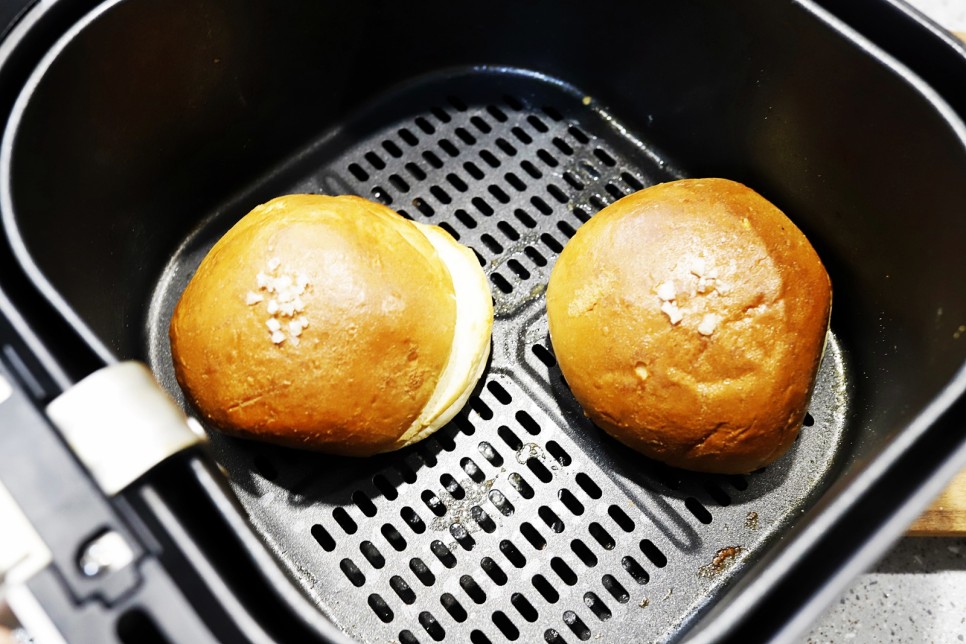 모닝빵 소금빵 만들기 에어프라이어 간단한 간식