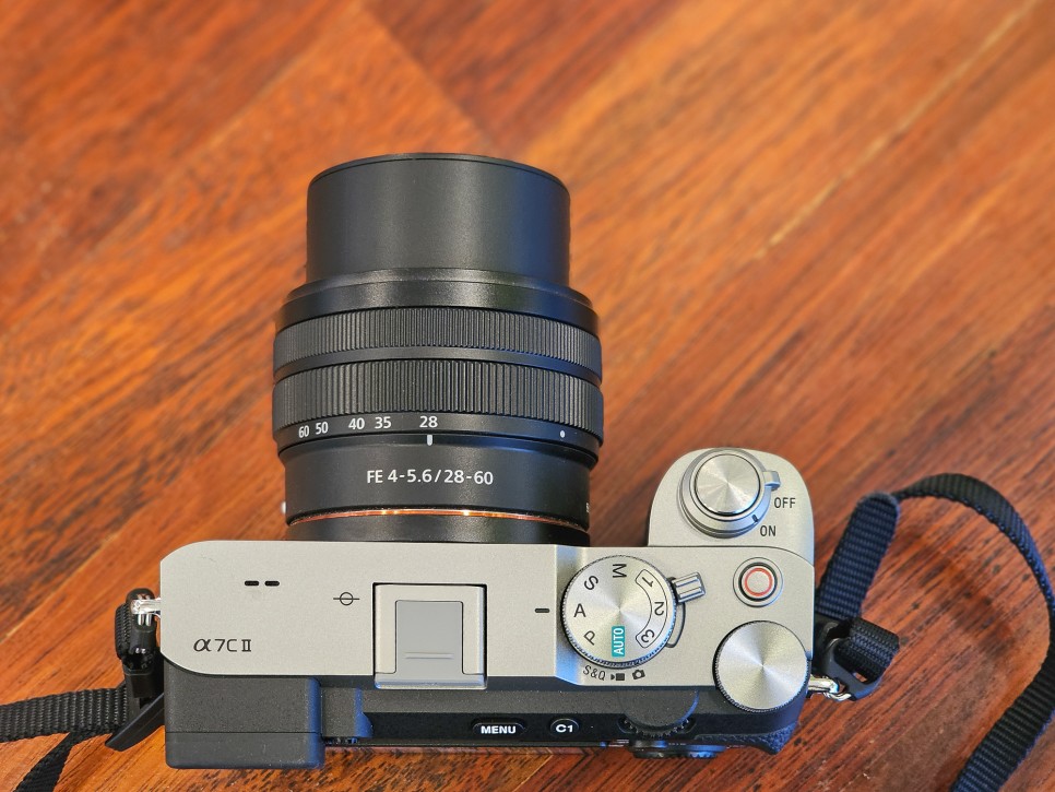 미러리스카메라  추천 소니A7C2 가벼운 여행용 브이로그 카메라
