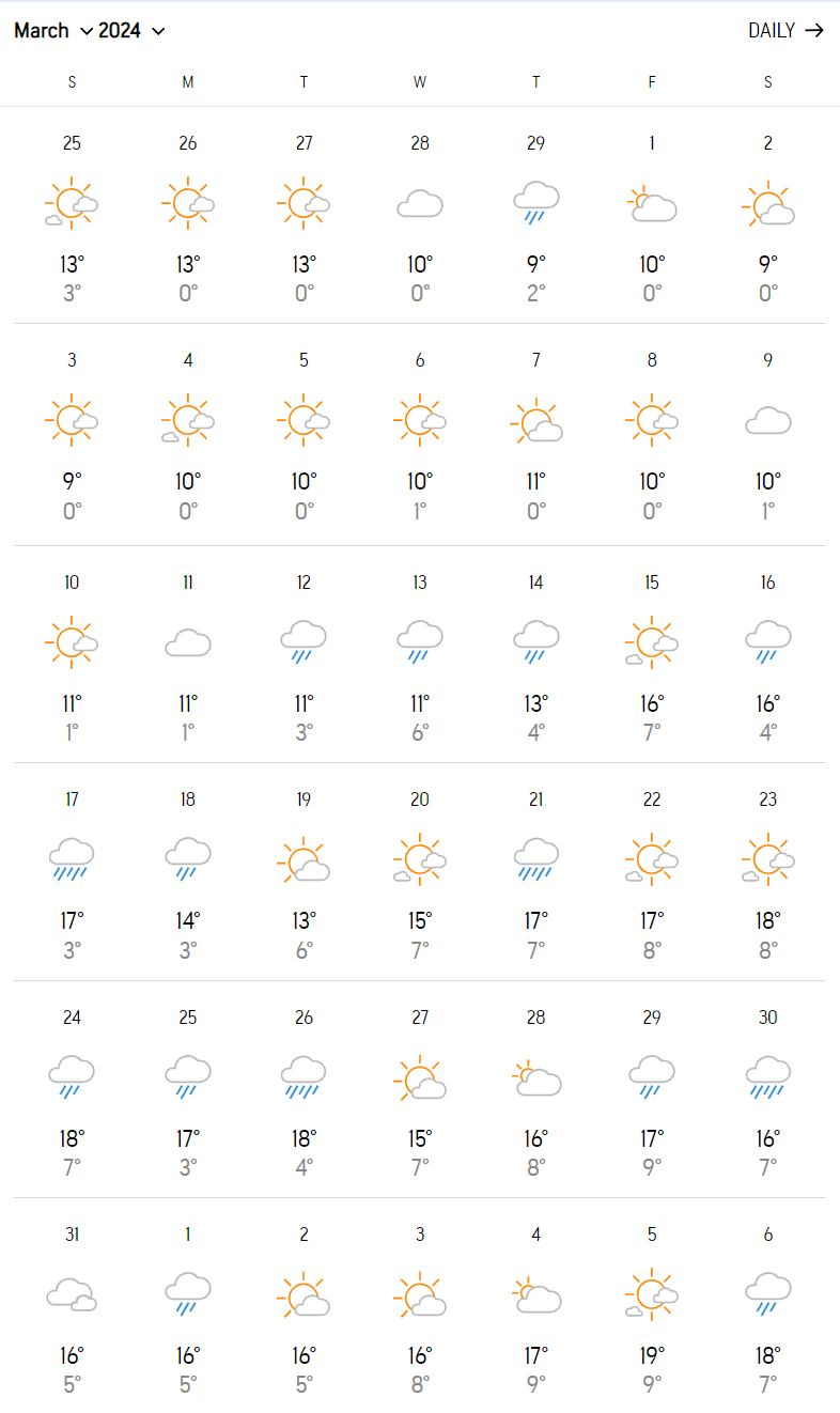 나고야 2월 날씨 3월 봄 시작 실시간 옷차림 일본 날씨 확인 사이트