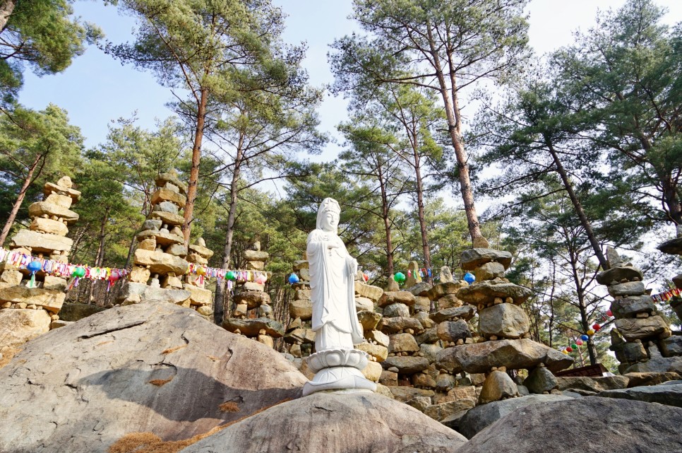 설날 대구근교 겨울 가볼만한곳 합천 천불천탑 용바위 경남사찰