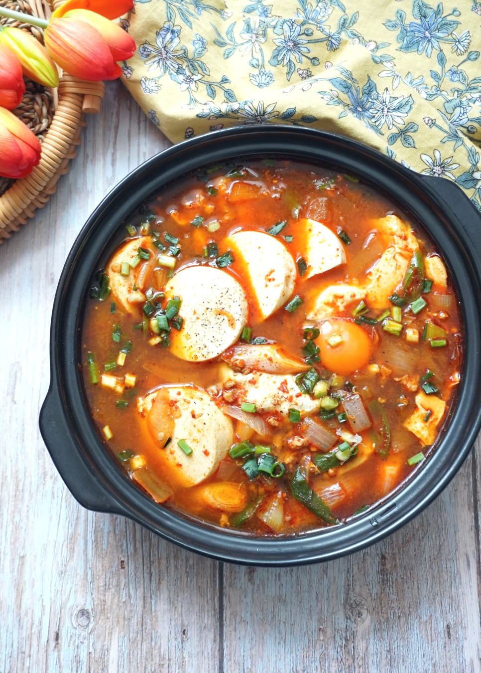 백종원 순두부찌개 끓이는법 돼지고기 순두부찌개 레시피