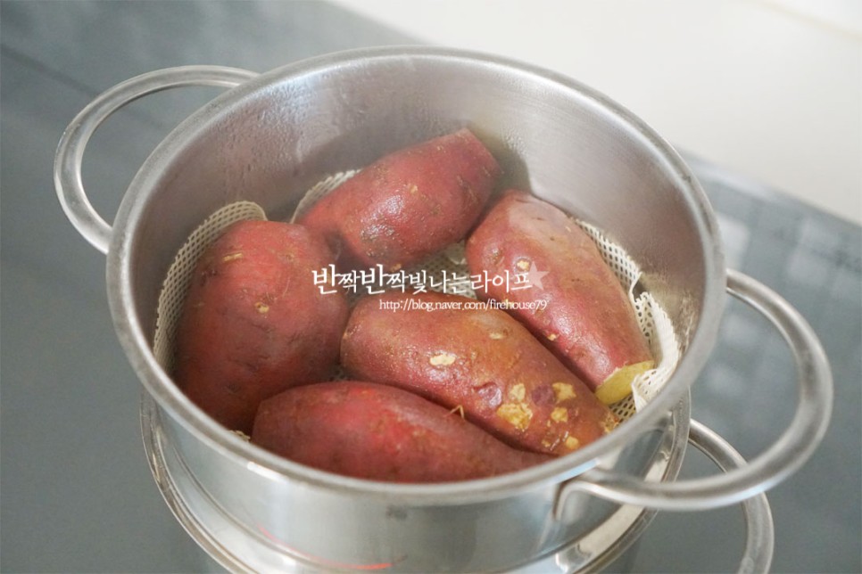 찜기 고구마 찌는법 냄비 고구마 찌기 고구마 찌는 시간