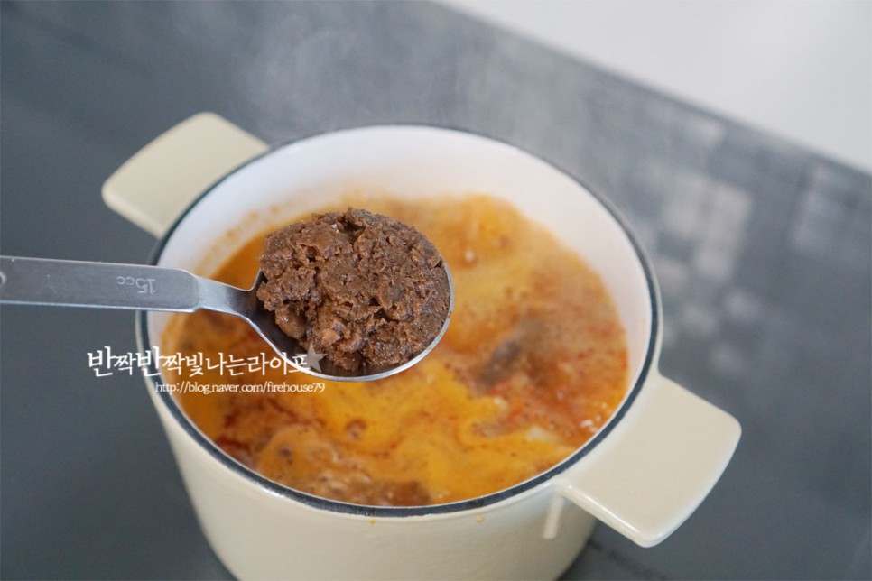 차돌 된장찌개 맛있게 끓이는법 고추장 소고기 차돌박이 된장찌개 레시피