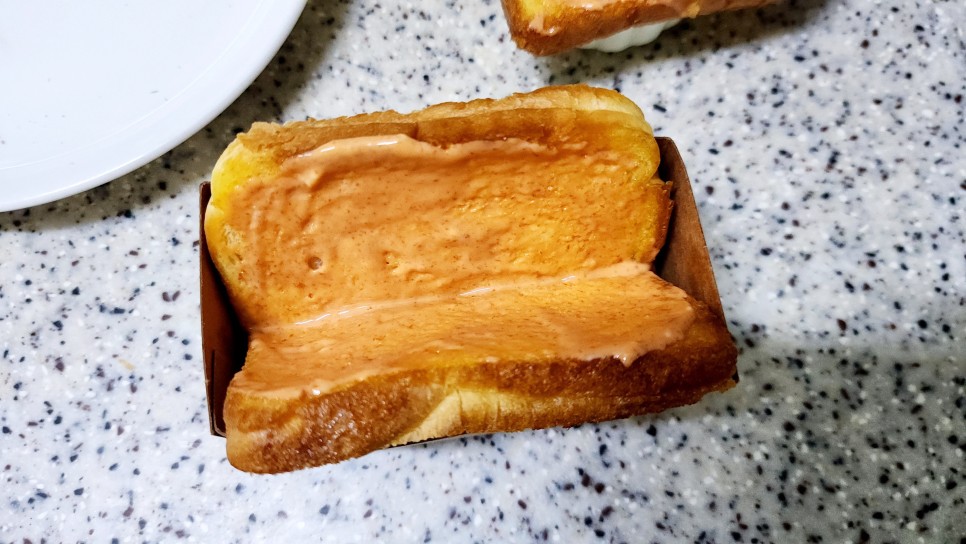 브런치 메뉴 간단 토스트 계란 스크램블 에그 만드는법 애그드랍 만들기