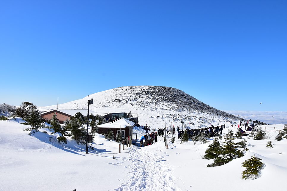 [한라산국립공원] 한라산, 환상적인 천상의 설국을 찾아서