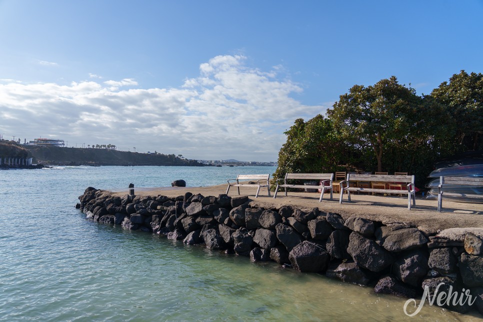제주 애월 한담해안산책로 한담해변 해물라면 한담공원
