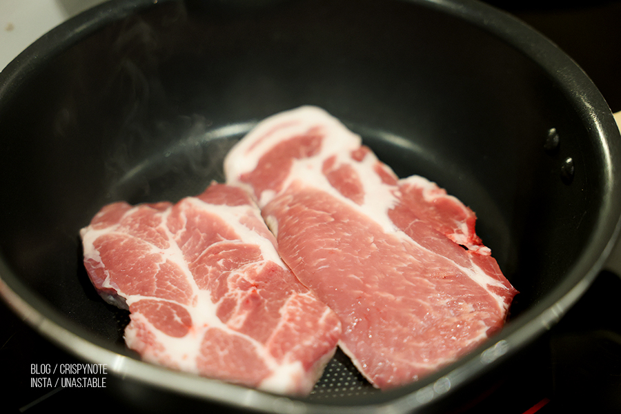 라면 맛있게 끓이는 법 셰프표 돼지고기 볶음라면 레시피