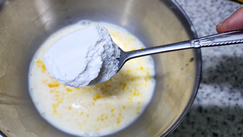 아이 간식 레시피 핫케이크 믹스 팬케이크 가루로  핫케이크 만들기 우유요리
