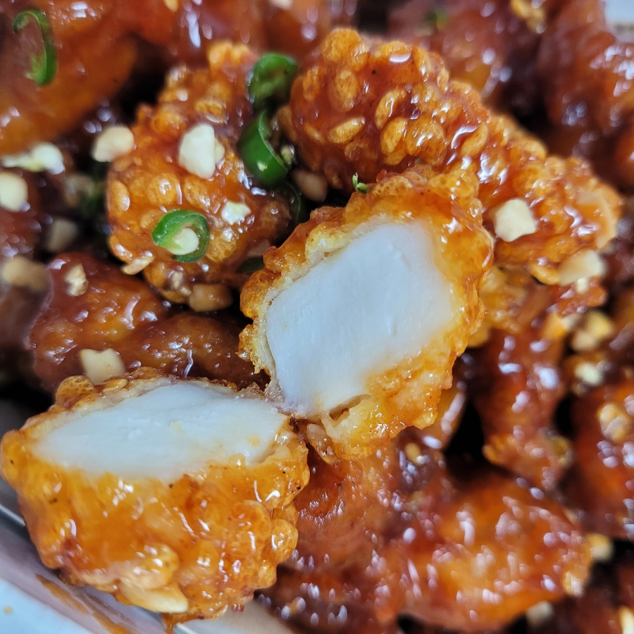치킨 신메뉴 추천, 치킨매니아 오징어닭강정, 창원 중앙동 치킨맛집