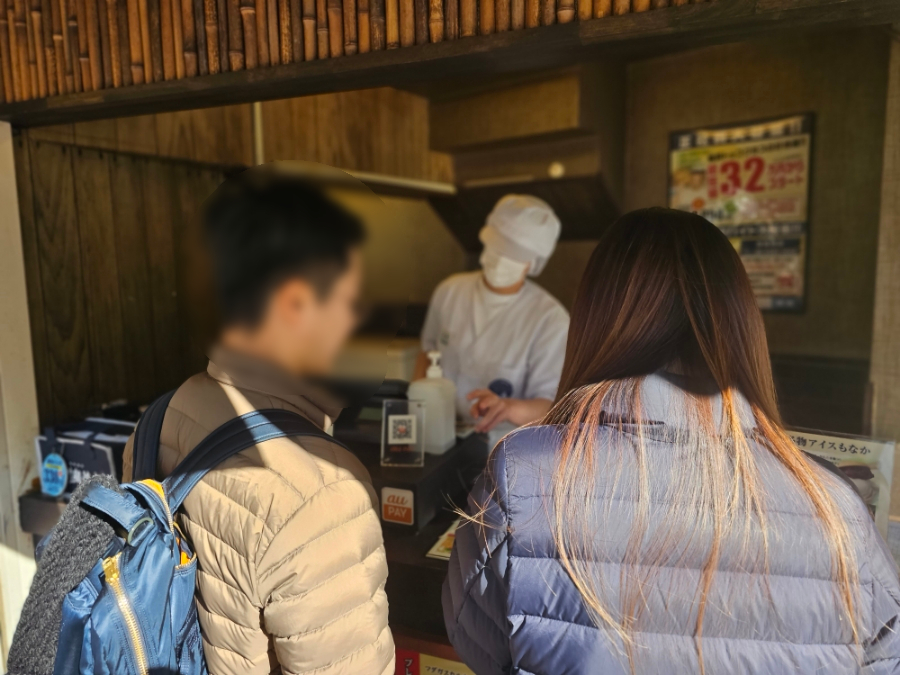 오사카 자유 여행 길거리 음식 붕어빵 맛집