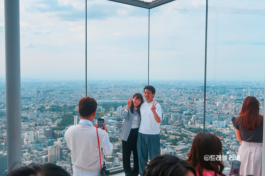 일본 도쿄여행 도쿄 시부야스카이 예약 시간 전망대 낮과 야경