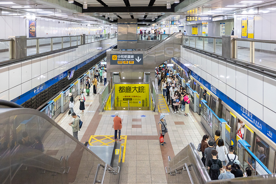 대만여행 타오위안 공항철도 MRT 타이베이 시내가는법 시간표 공항픽업 이지카드