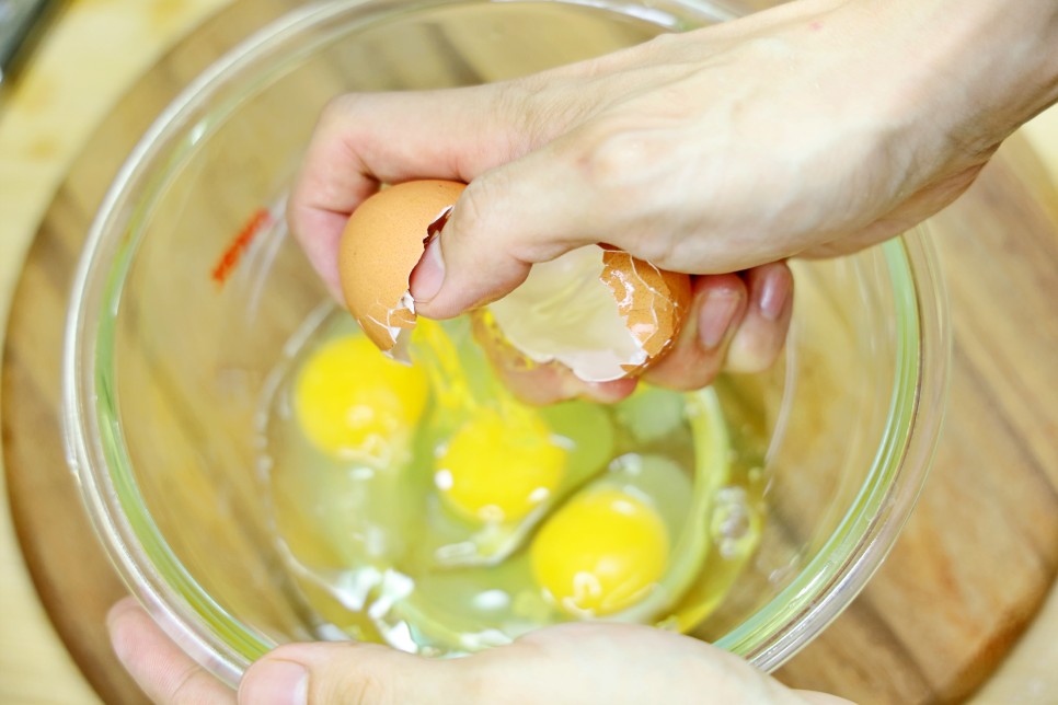 오트밀 먹는법 계란요리 토마토 스크램블에그 만들기 레시피