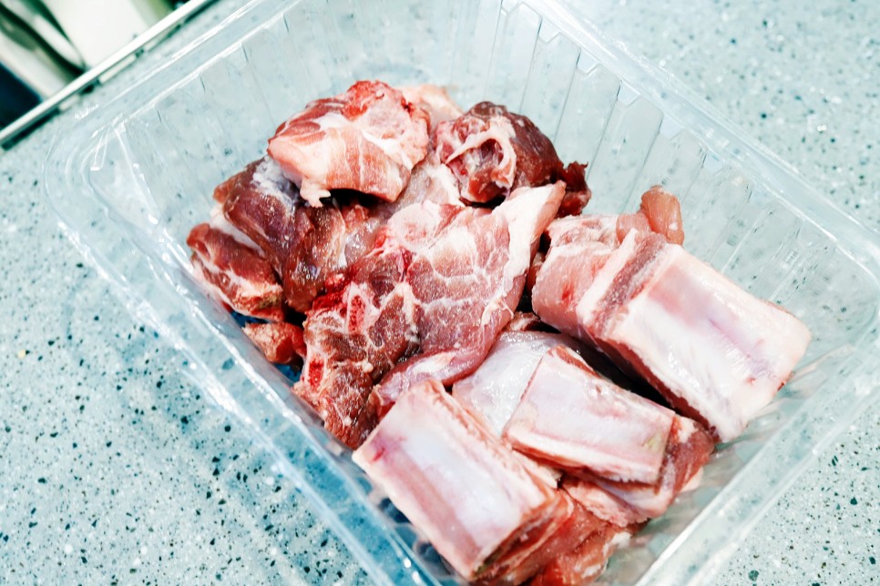 돼지갈비찜 레시피 부드러운 돼지고기 갈비찜 양념장 소스 만들기