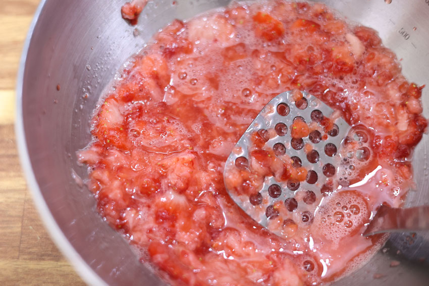 수제 딸기청 만들기 딸기요리 과일청 딸기라떼 만들기