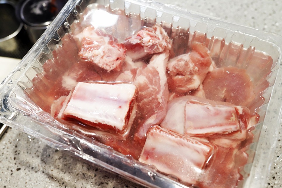 돼지갈비찜 레시피 부드러운 돼지고기 갈비찜 양념장 소스 만들기