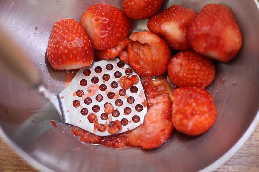 수제 딸기청 만들기 딸기요리 과일청 딸기라떼 만들기
