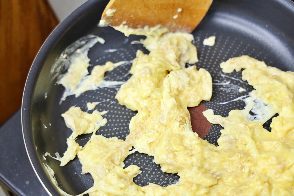 오트밀 먹는법 계란요리 토마토 스크램블에그 만들기 레시피
